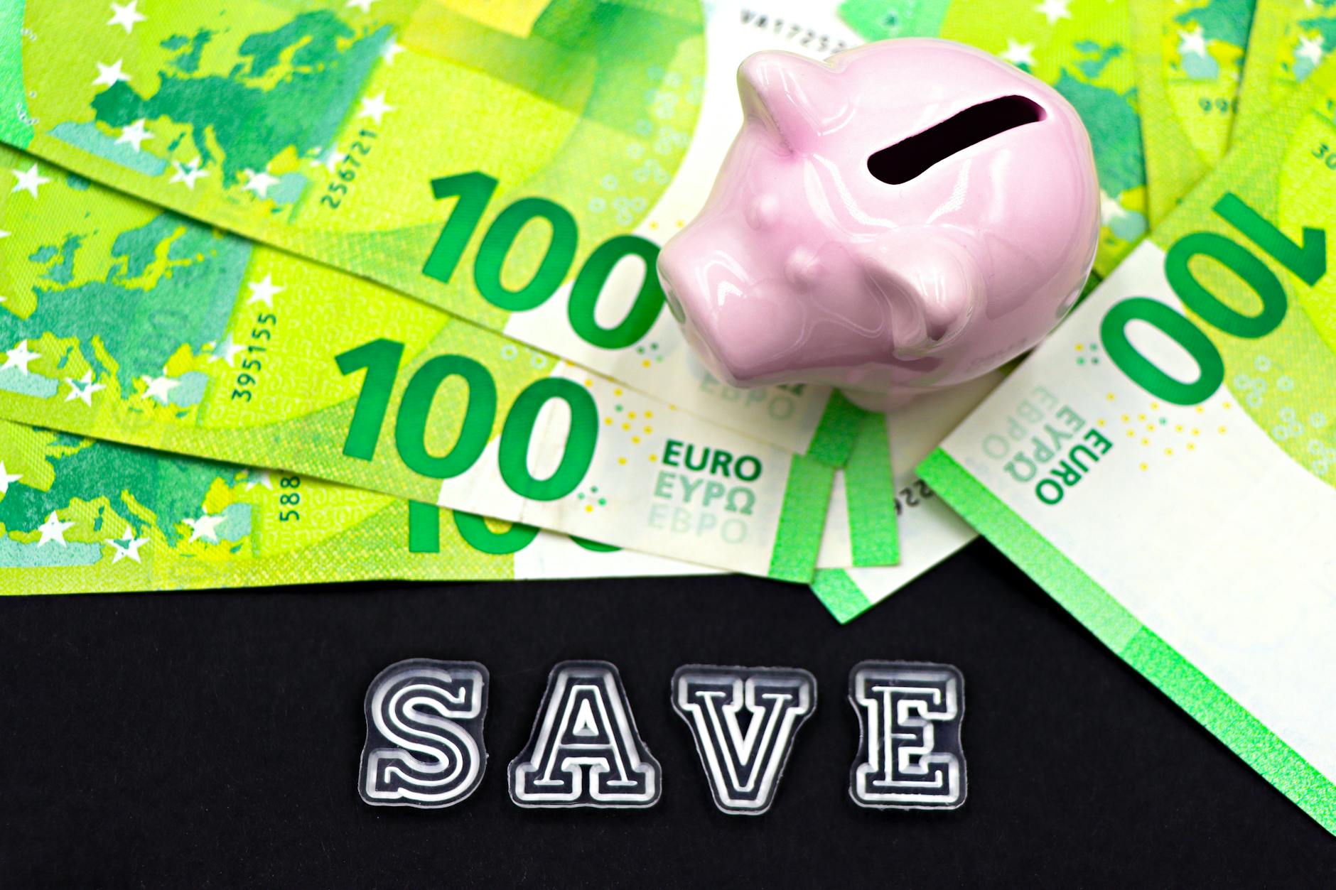 An emergency fund planning graphic showing layered savings targets