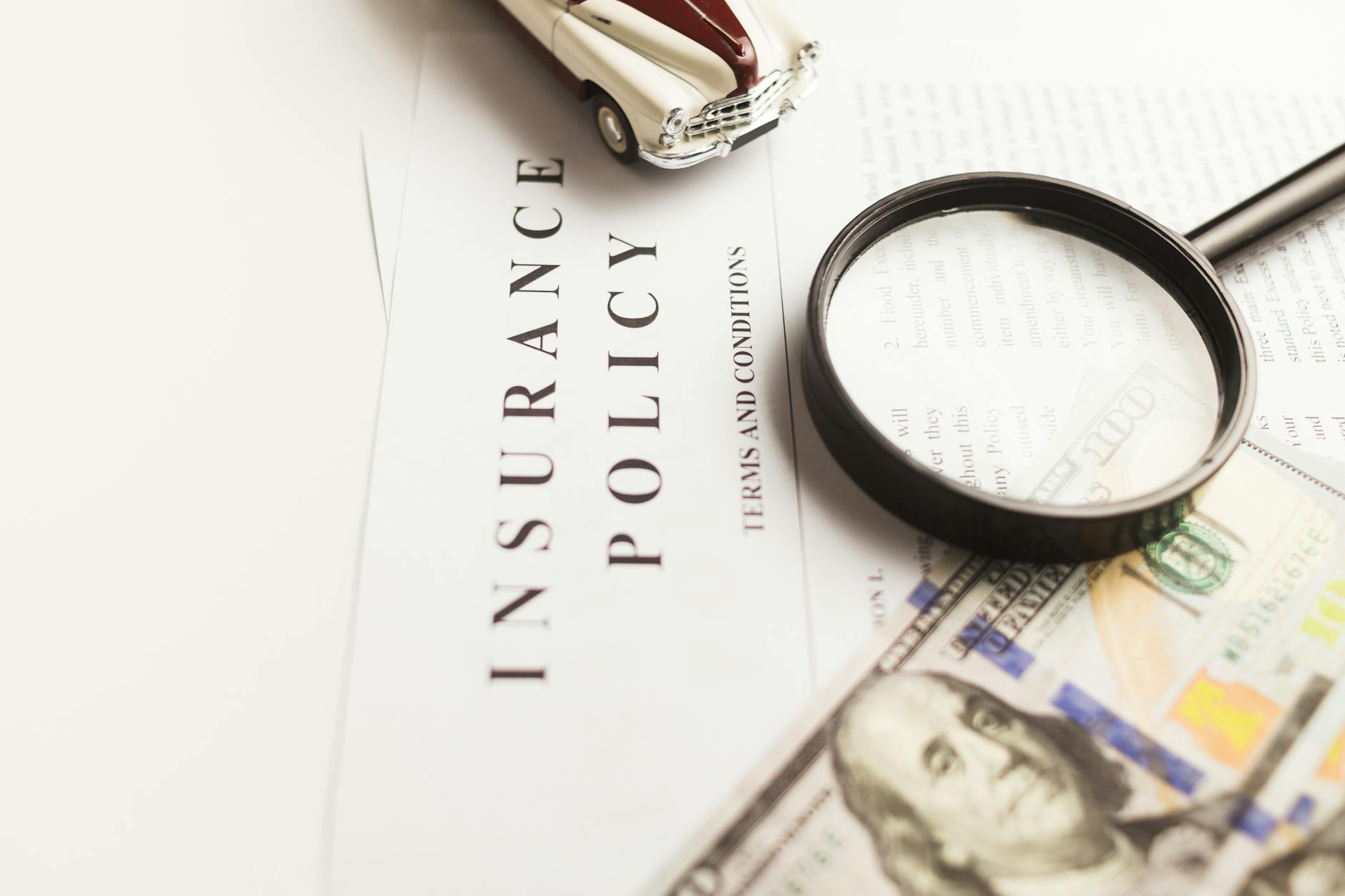 A comparison card between term life and whole life insurance